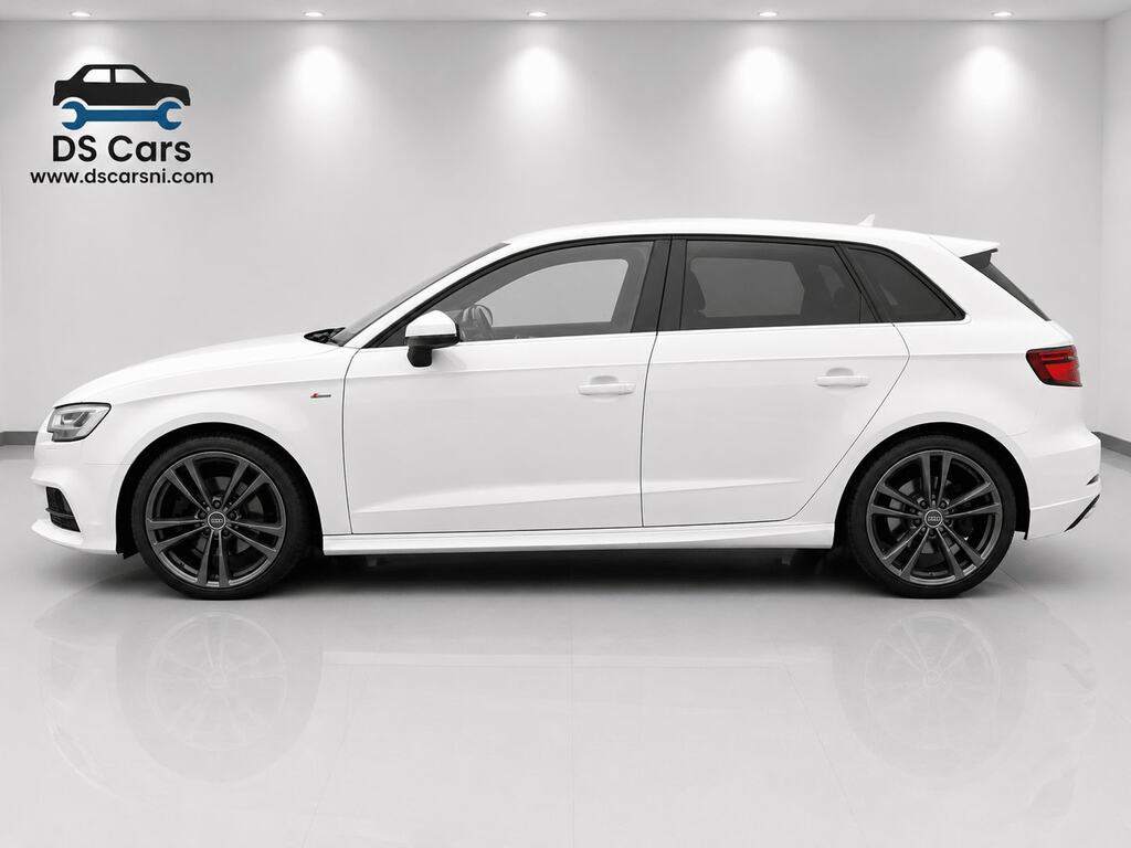 Audi A3 Hatchback SF66ZXD White #4
