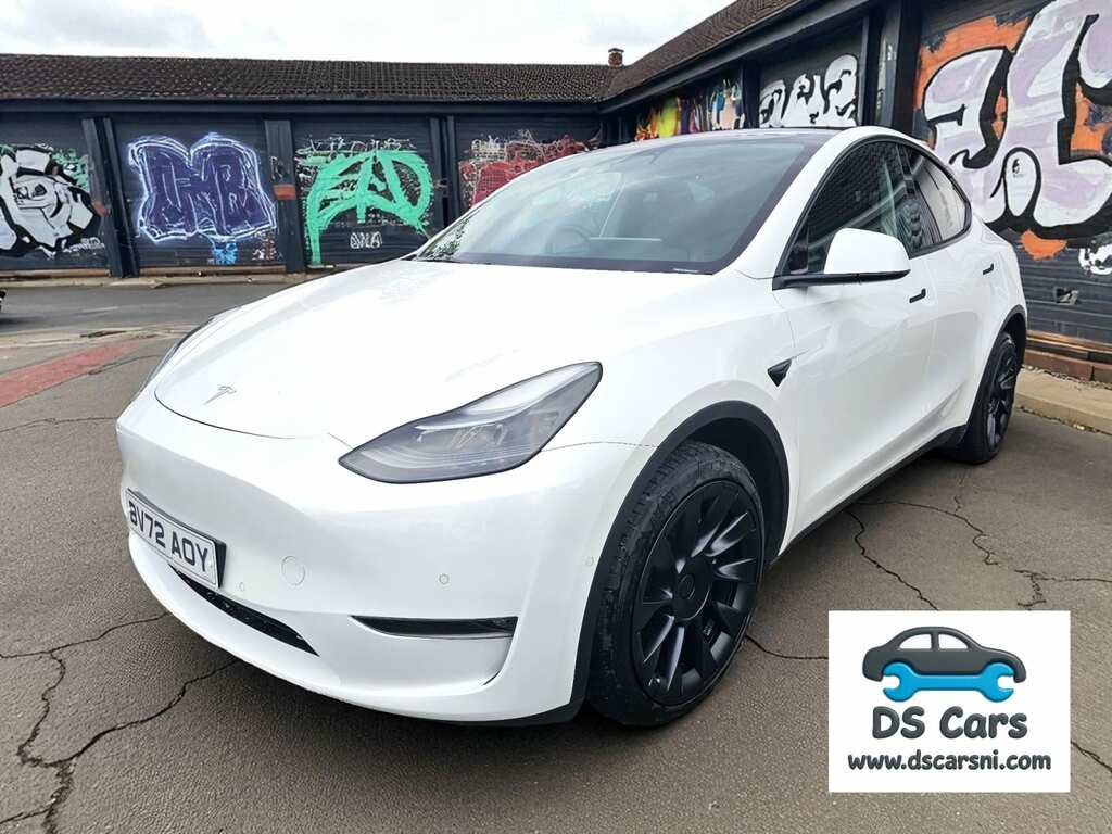 Tesla Model Y Long Range Awd BV72AOY White #3