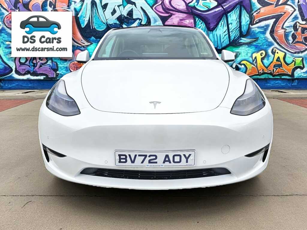 Tesla Model Y Long Range Awd BV72AOY White #2
