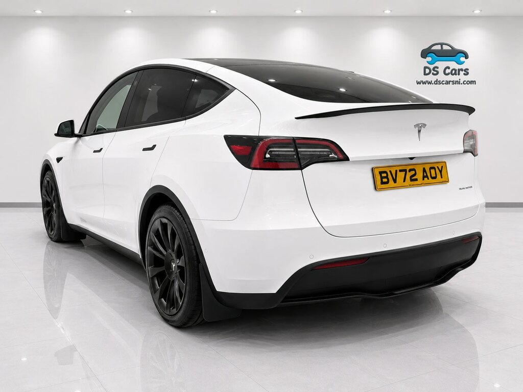 Tesla Model Y Long Range Awd BV72AOY White #5