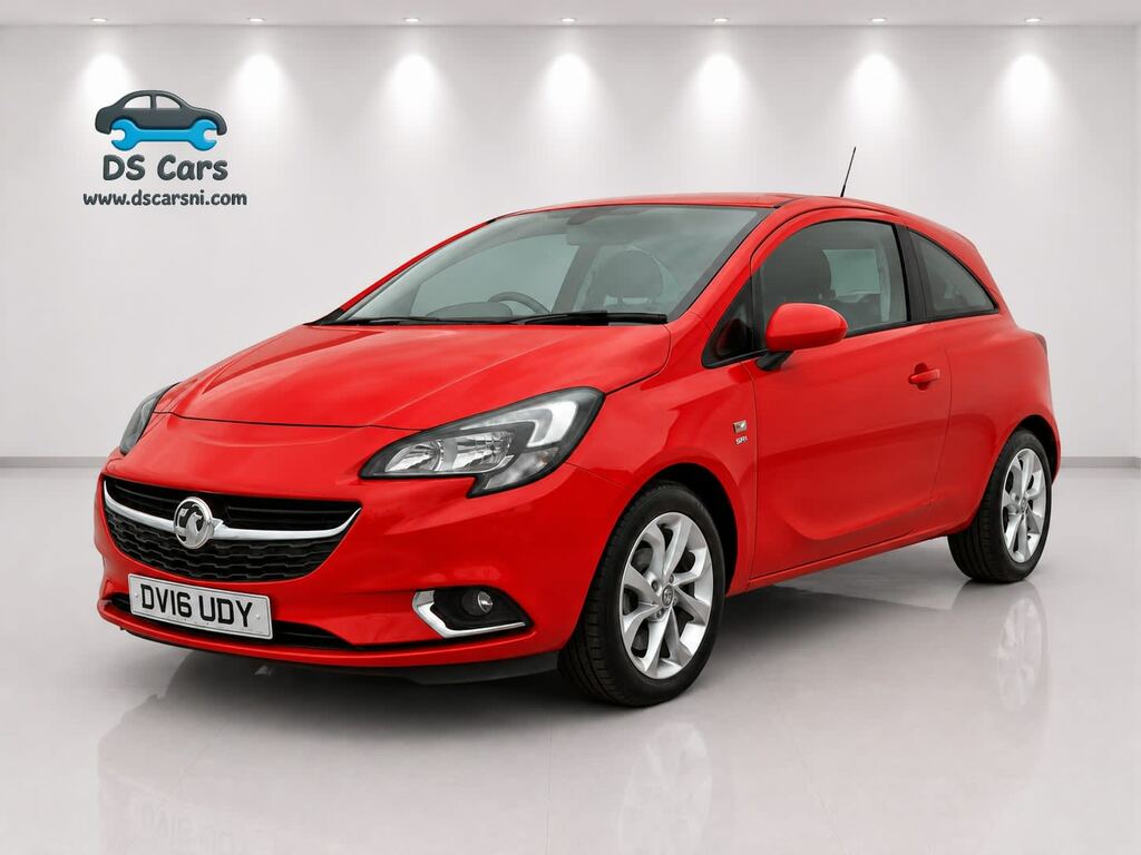 Vauxhall Corsa Sri Ecoflex DV16UDY Red #3
