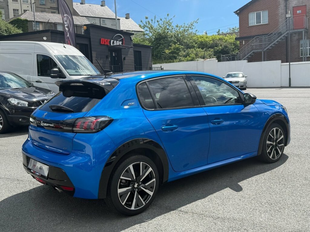 Peugeot 208 1.2L Gt Blue #4
