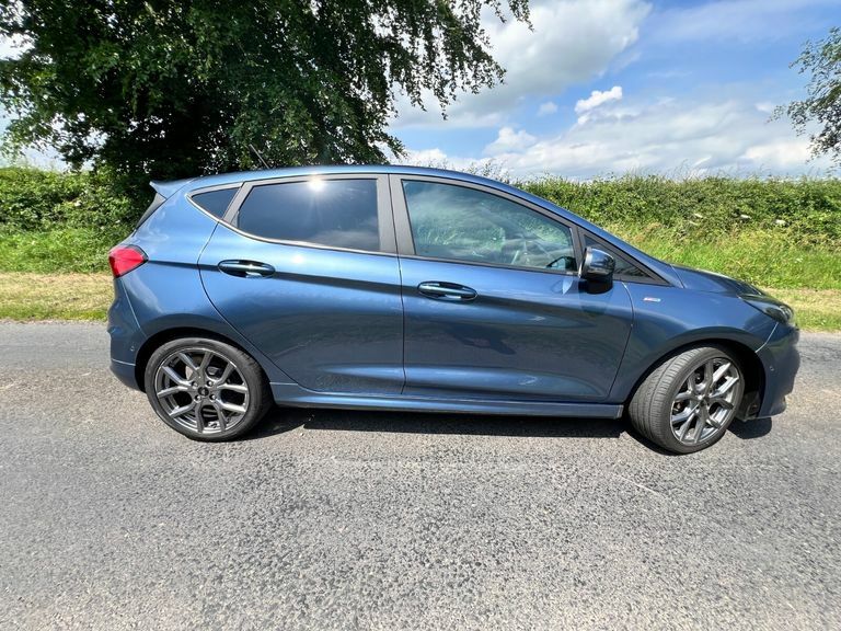 Ford Fiesta St-line Turbo LJ73TBK Blue #4