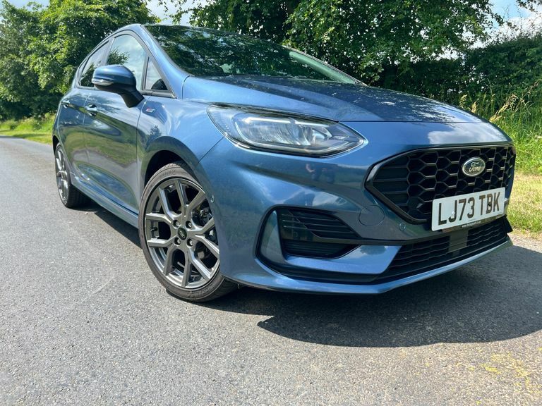 Ford Fiesta St-line Turbo Blue