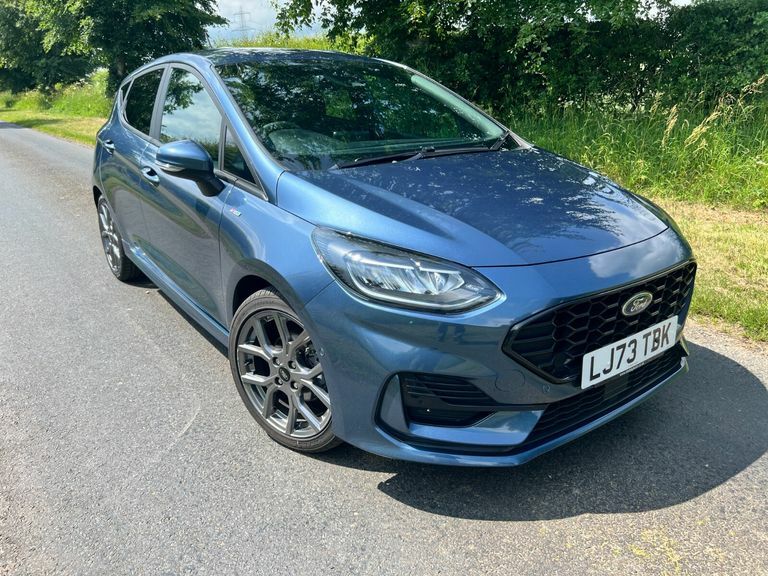 Ford Fiesta St-line Turbo LJ73TBK Blue #2
