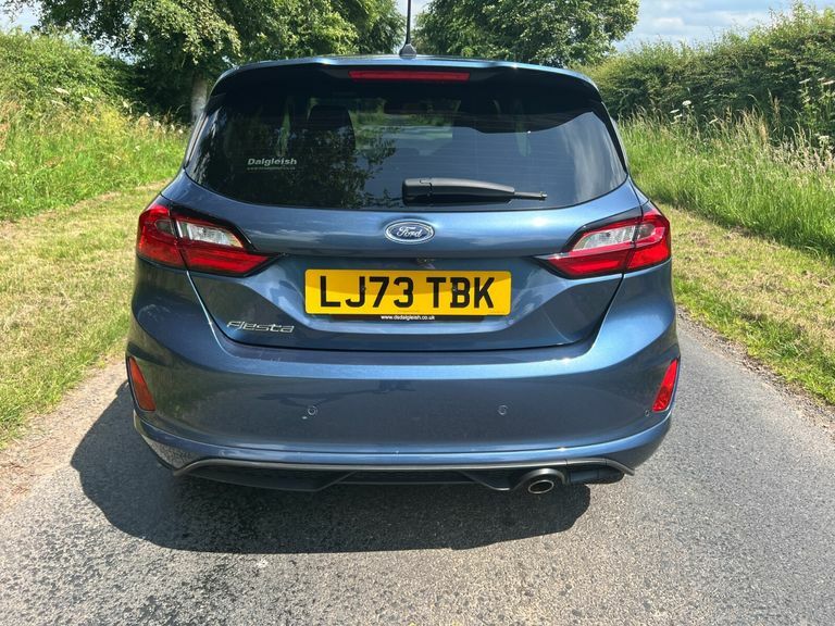 Ford Fiesta St-line Turbo LJ73TBK Blue #6
