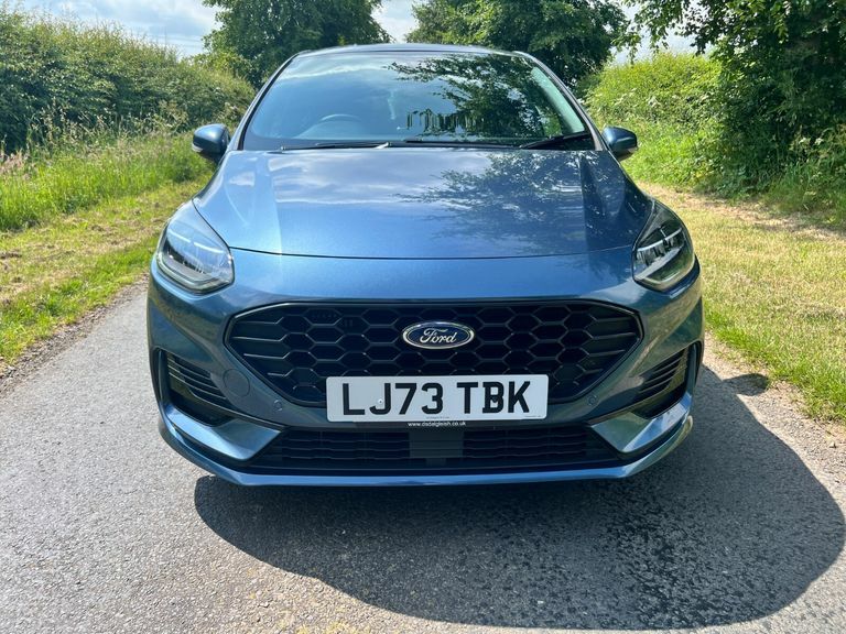 Ford Fiesta St-line Turbo LJ73TBK Blue #3