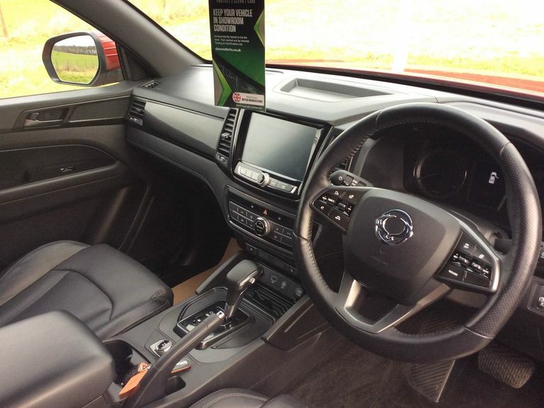 SsangYong Musso Lwb Doulble Cab P-up 2.2 Rhino Au Red #6