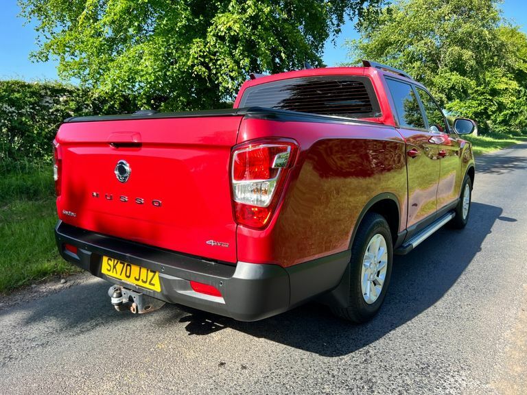 SsangYong Musso Lwb Doulble Cab P-up 2.2 Rhino Au Red #5
