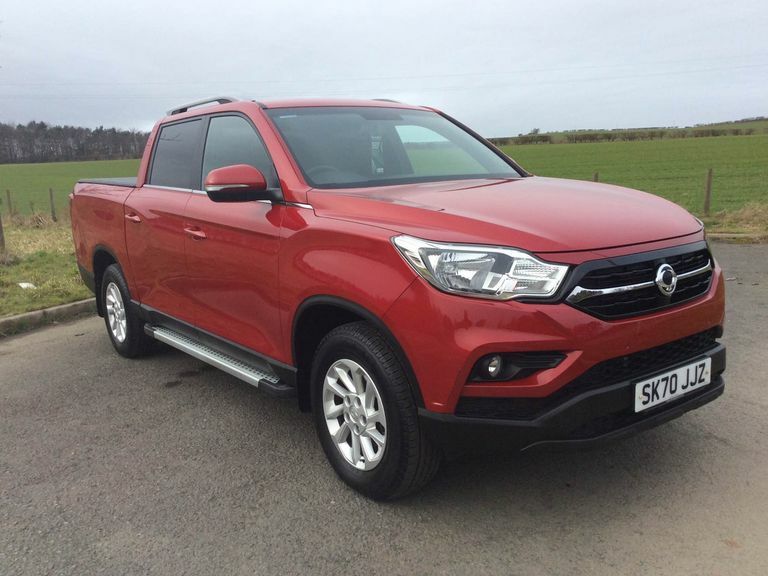 SsangYong Musso Lwb Doulble Cab P-up 2.2 Rhino Au Red #2