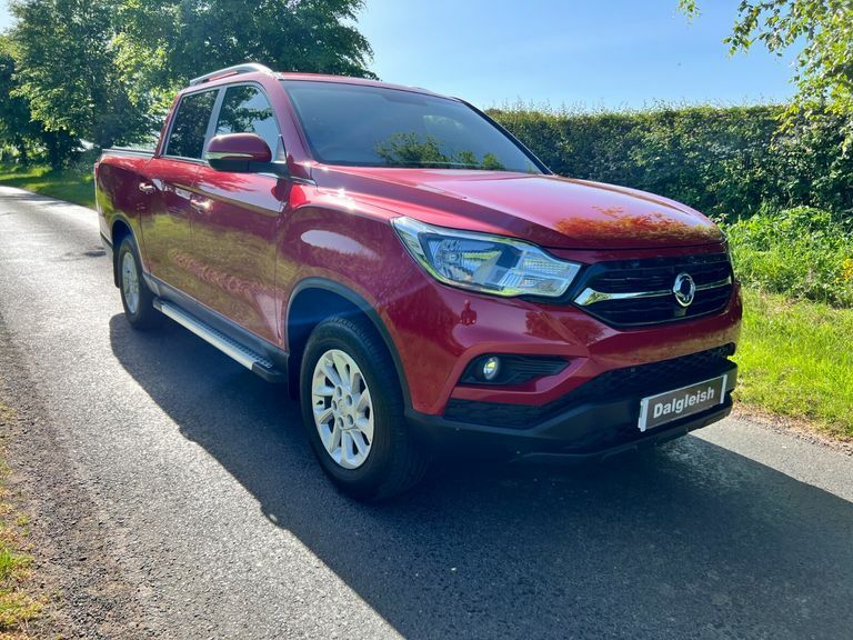 SsangYong Musso Lwb Doulble Cab P-up 2.2 Rhino Au Red