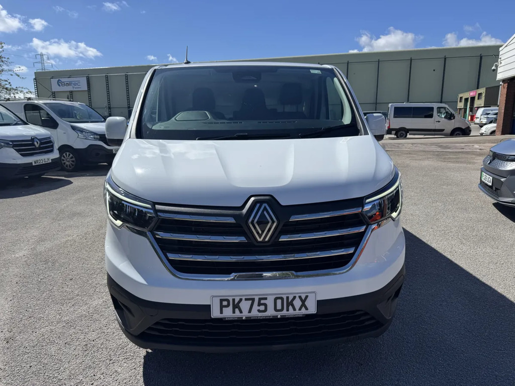 Renault Trafic Ll30 Blue Dci 130 Advance Safety Van PK75OKX White #2