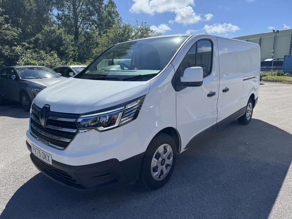 Renault Trafic Ll30 Blue Dci 130 Advance Safety Van PK75OKX White #3