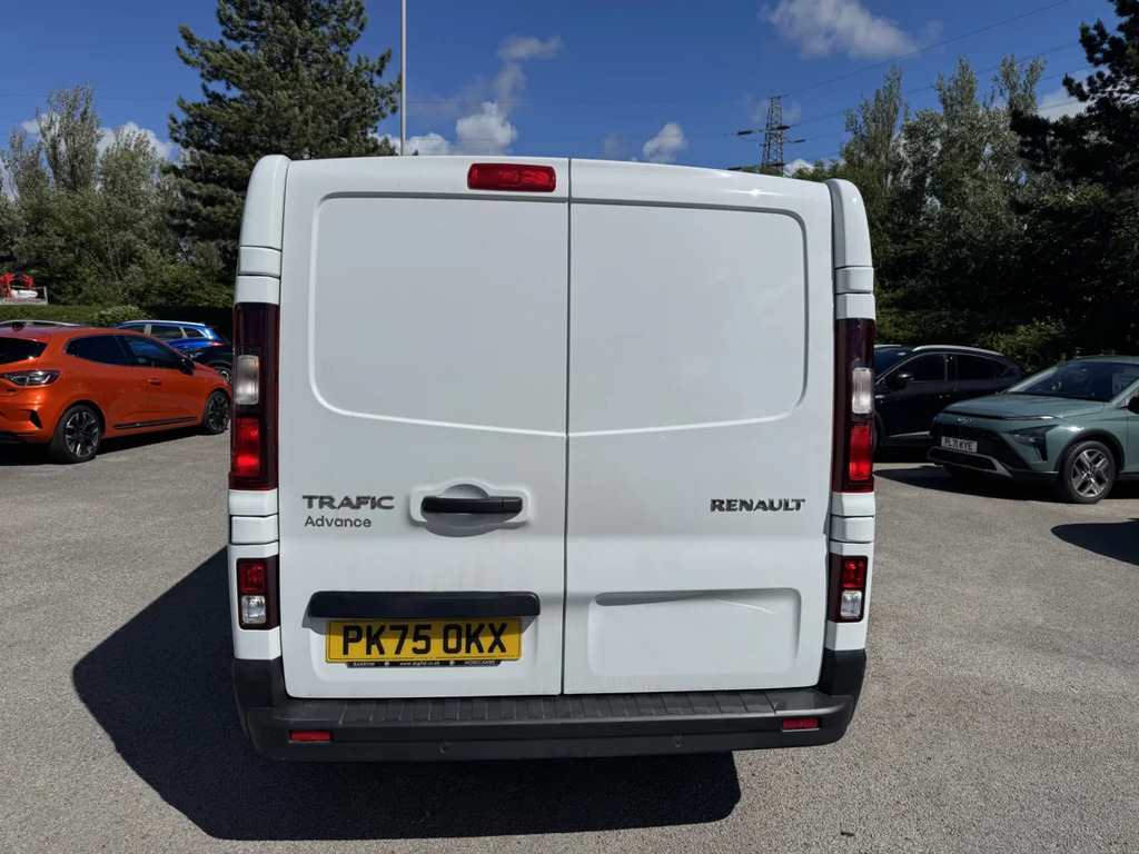 Renault Trafic Ll30 Blue Dci 130 Advance Safety Van PK75OKX White #6