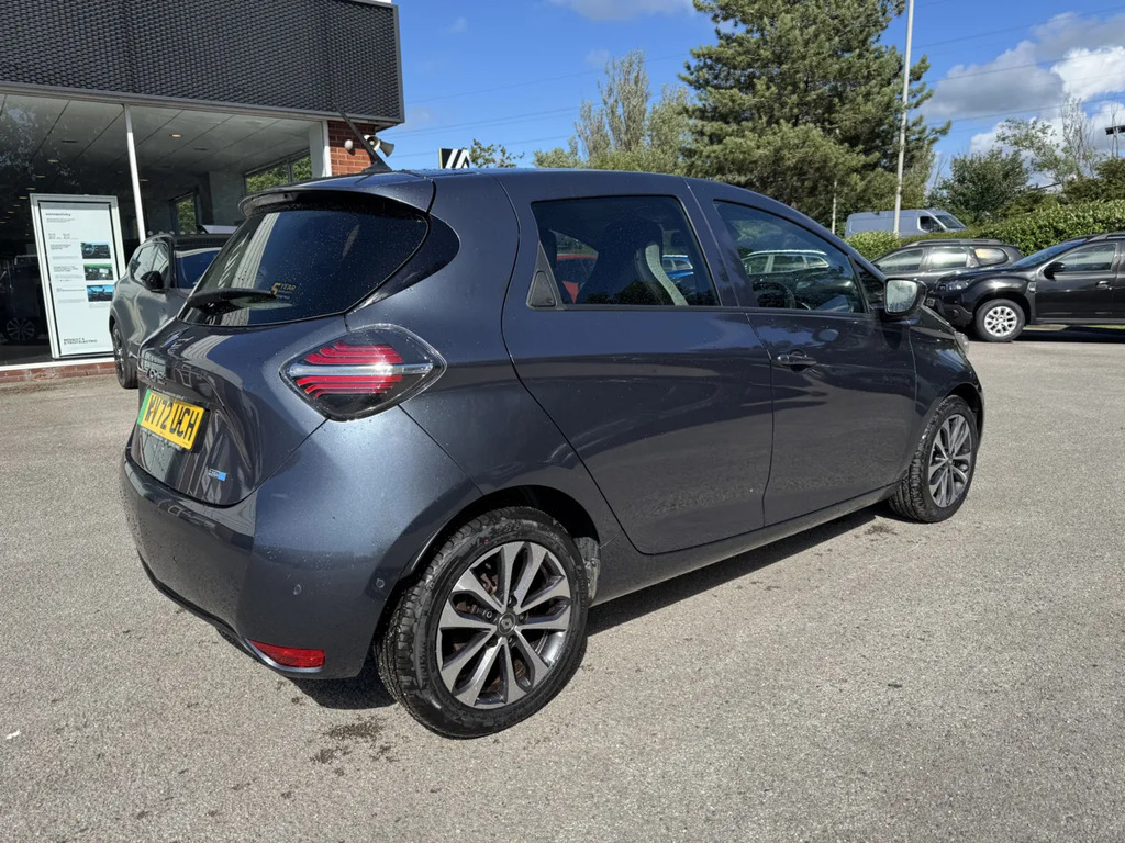 Renault Zoe 100Kw Gt Line R135 50Kwh Rapid Charge WV72UCH Grey #6