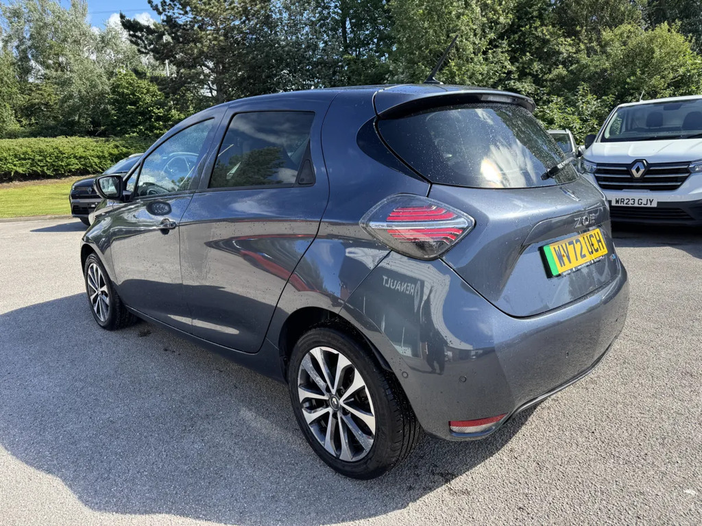 Renault Zoe 100Kw Gt Line R135 50Kwh Rapid Charge WV72UCH Grey #5