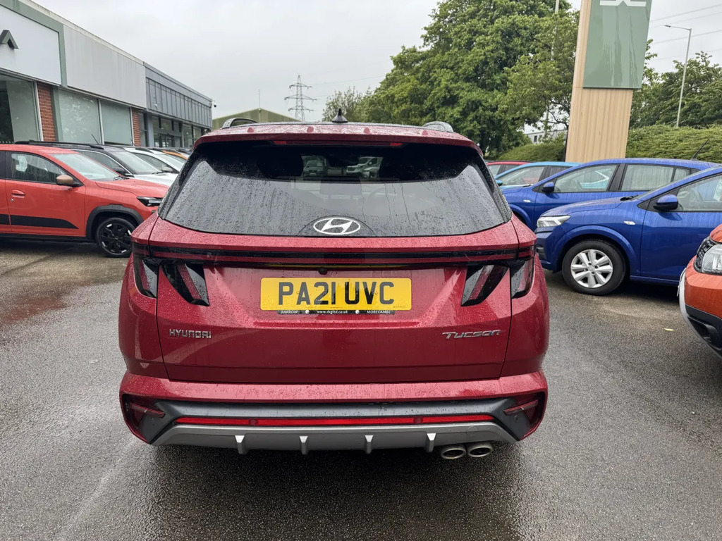 Hyundai Tucson 1.6 Tgdi N Line S 2Wd PA21UVC Red #6