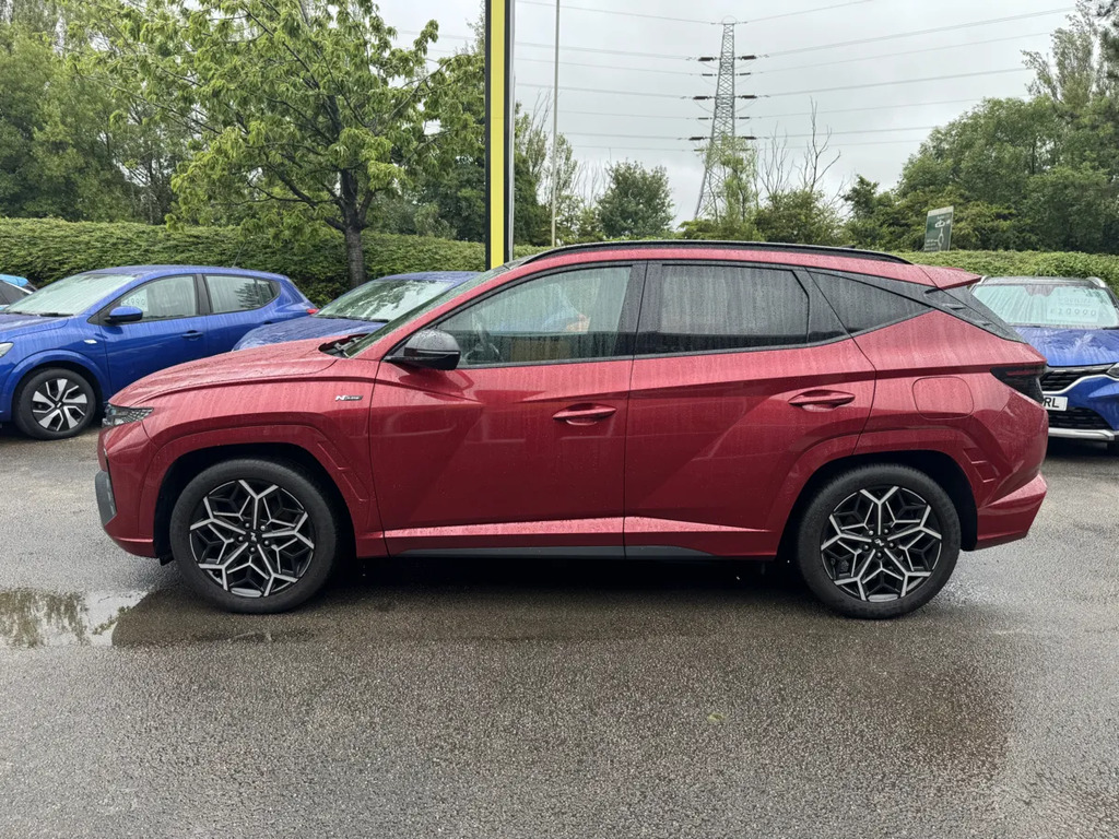 Hyundai Tucson 1.6 Tgdi N Line S 2Wd PA21UVC Red #4