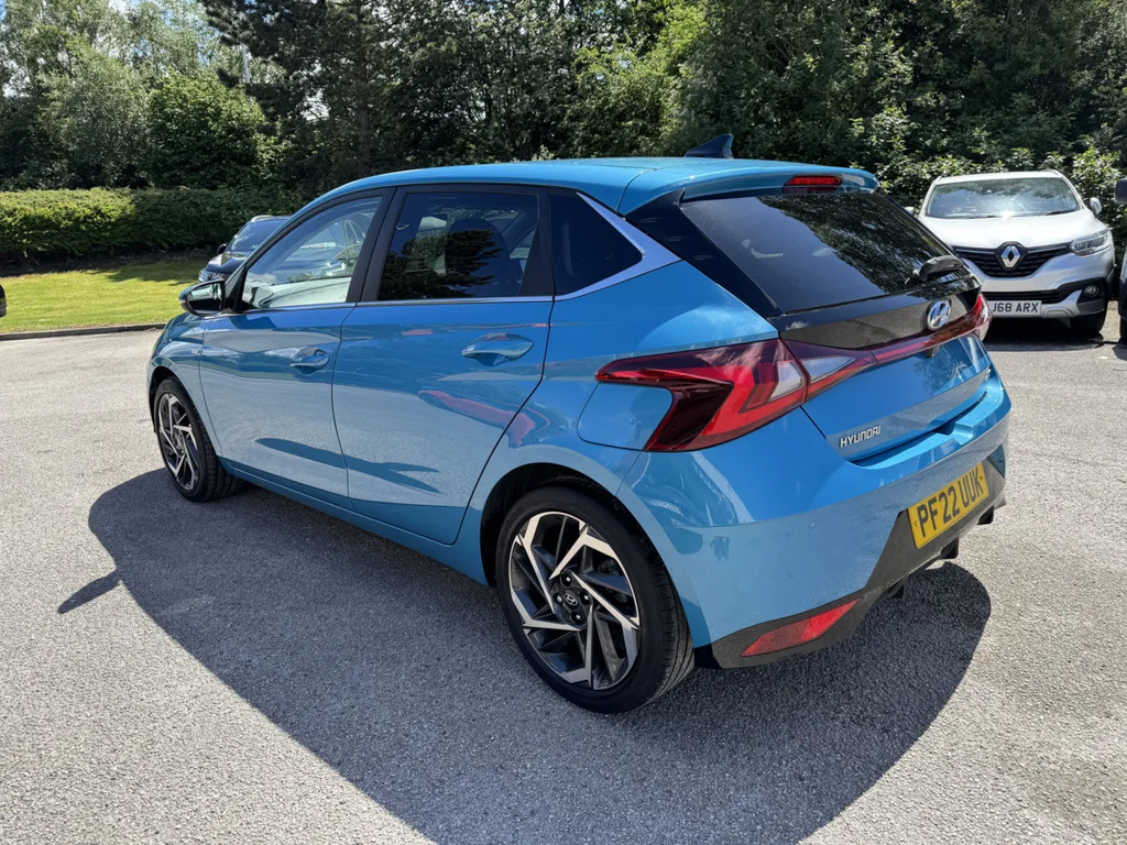 Hyundai I20 1.0T Gdi 48V Mhd Premium Dct PF22UUK Blue #5