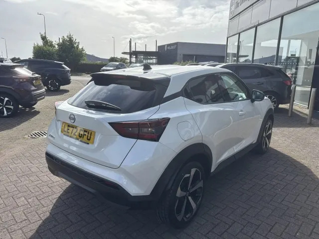 Nissan Juke 1.0 Dig-t 114 Tekna Dct White #5