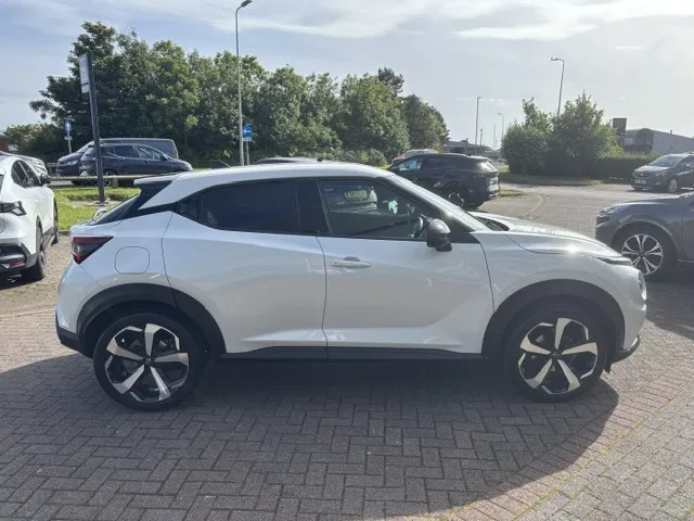 Nissan Juke 1.0 Dig-t 114 Tekna Dct White #6