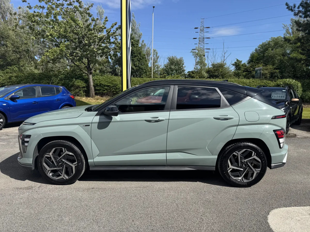 Hyundai Kona 1.6 Gdi Hybrid N Line Dct Black #4