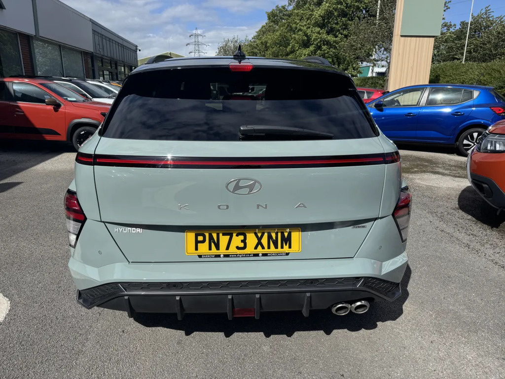 Hyundai Kona 1.6 Gdi Hybrid N Line Dct Black #6