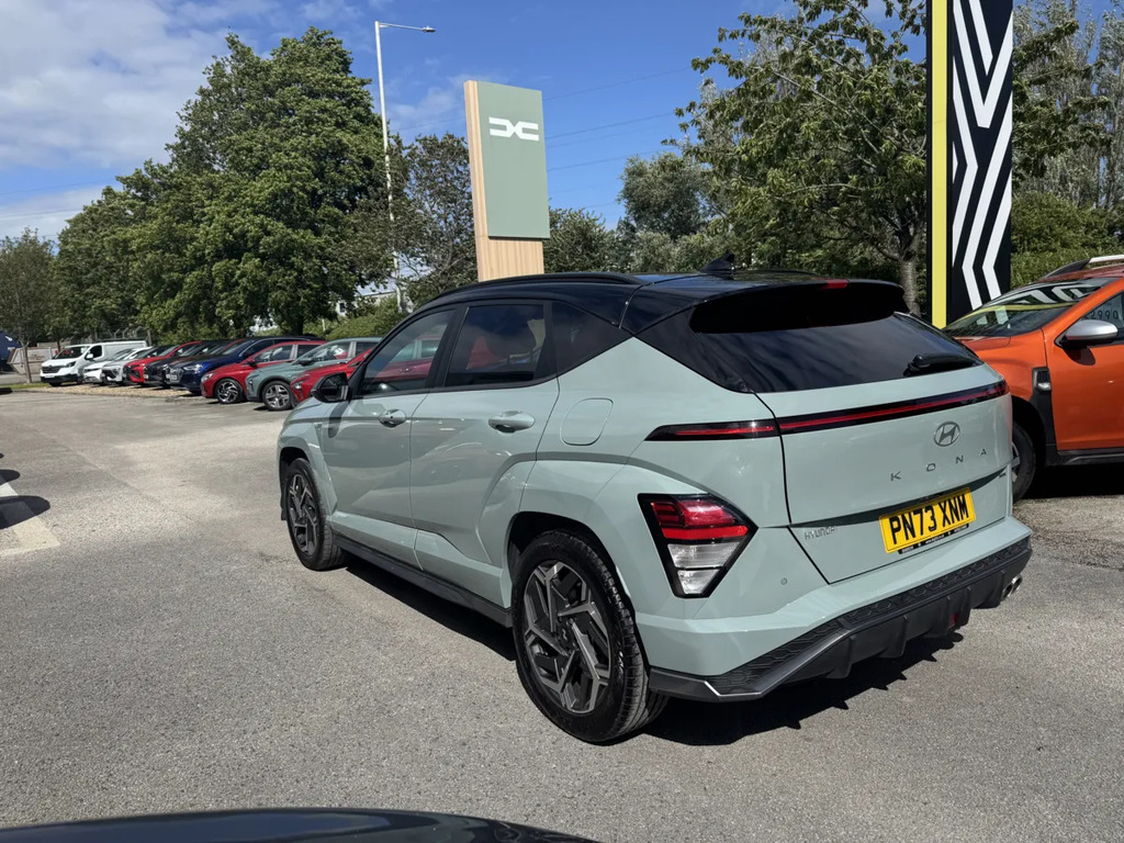 Hyundai Kona 1.6 Gdi Hybrid N Line Dct Black #5
