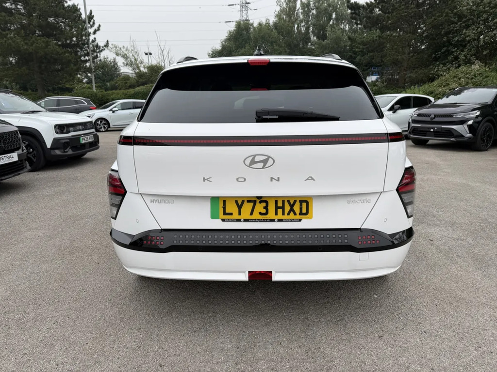 Hyundai Kona 160Kw Ultimate 65Kwh Leather LY73HXD White #6