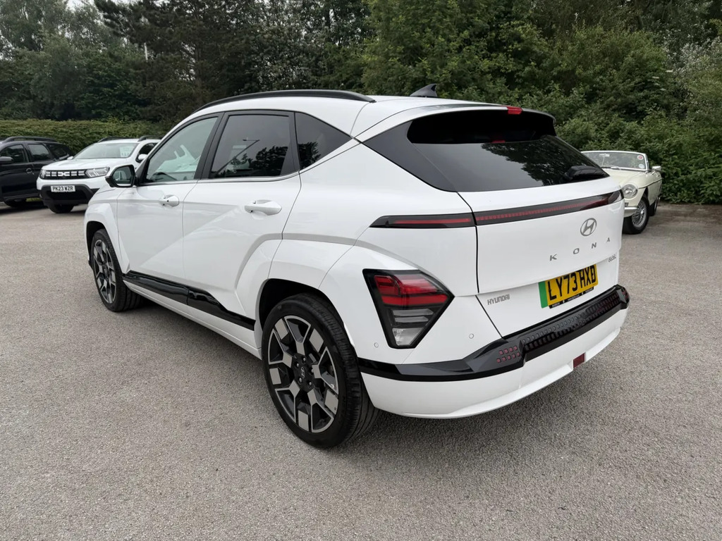 Hyundai Kona 160Kw Ultimate 65Kwh Leather LY73HXD White #5