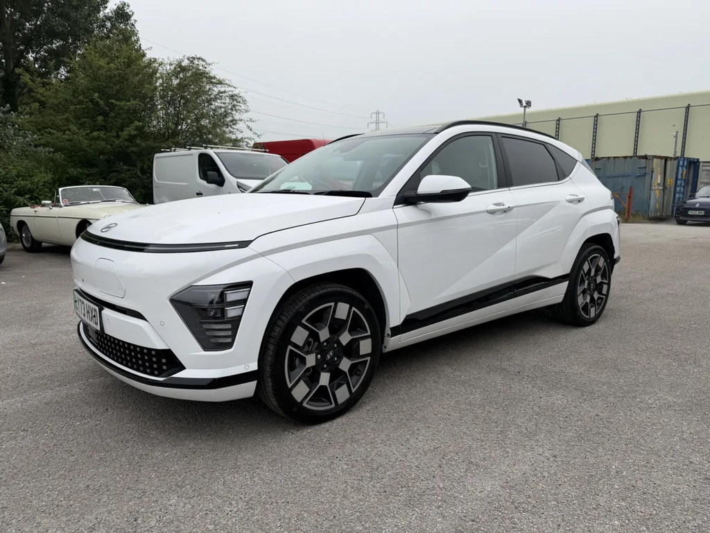 Hyundai Kona 160Kw Ultimate 65Kwh Leather LY73HXD White #3
