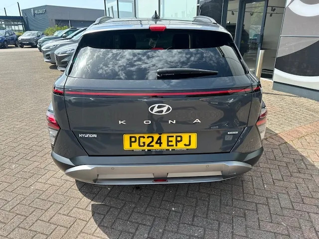 Hyundai Kona 1.6 Gdi Hybrid Ultimate Dct Grey #4