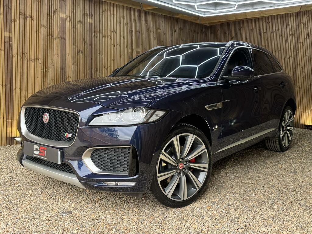 Jaguar F-Pace 3.0 D300 V6 S Awd Euro 6 Ss MV17FEP Blue #3