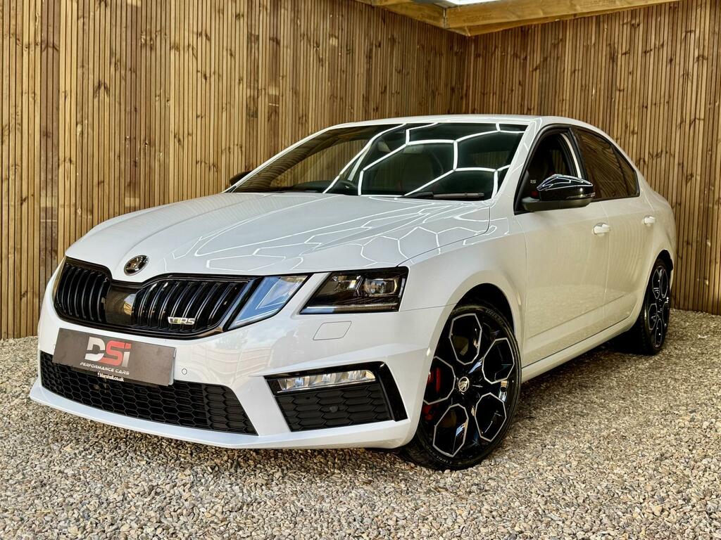 Skoda Octavia Vrs White #3