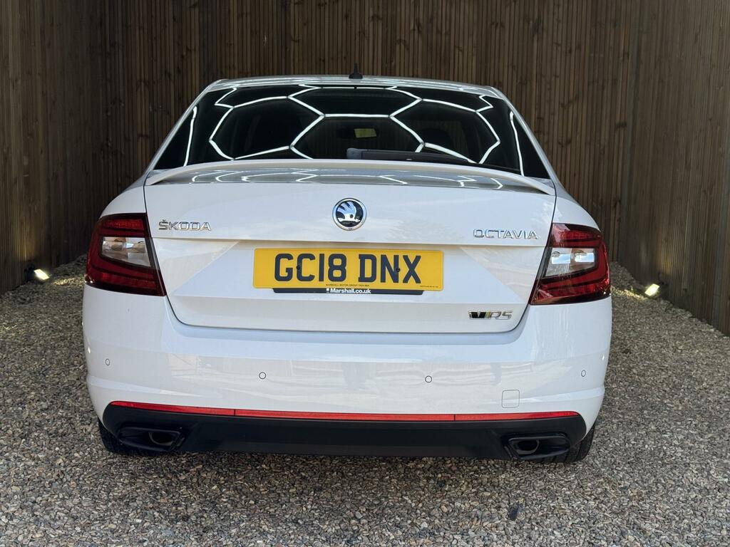 Skoda Octavia Vrs White #5