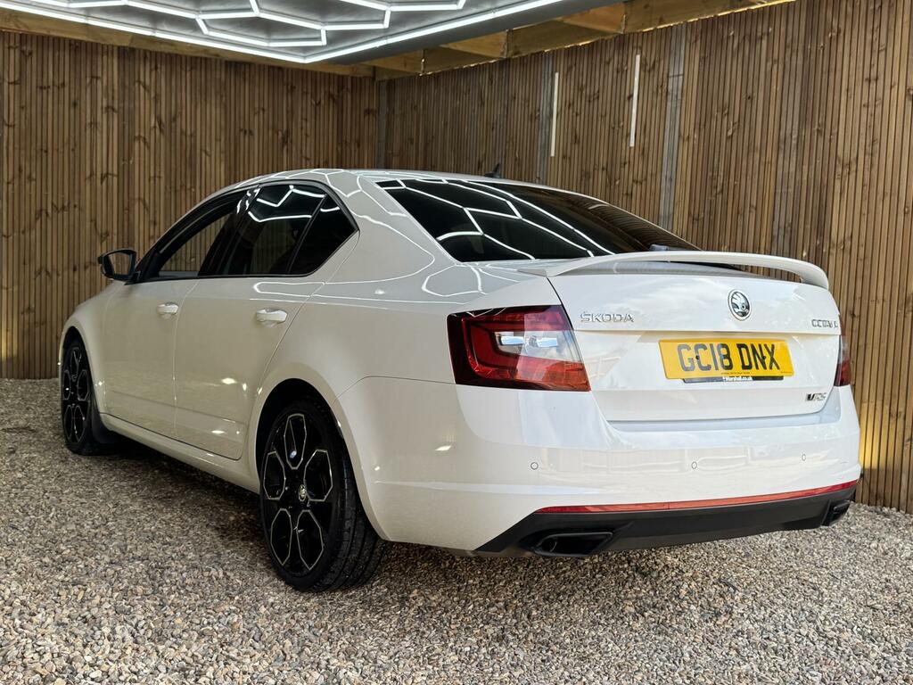 Skoda Octavia Vrs White #6