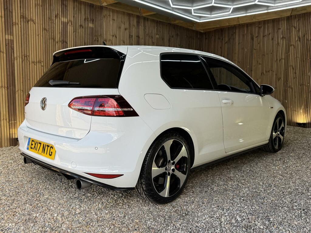 Volkswagen Golf Gti Performance White #4