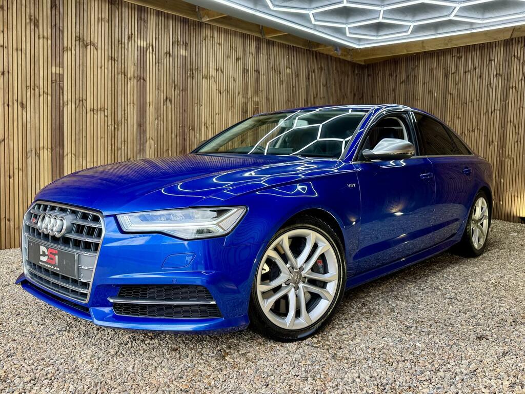 Audi S6 Saloon 4.0 Tfsi V8 S Tronic Quattro Euro 6 Ss Blue #3