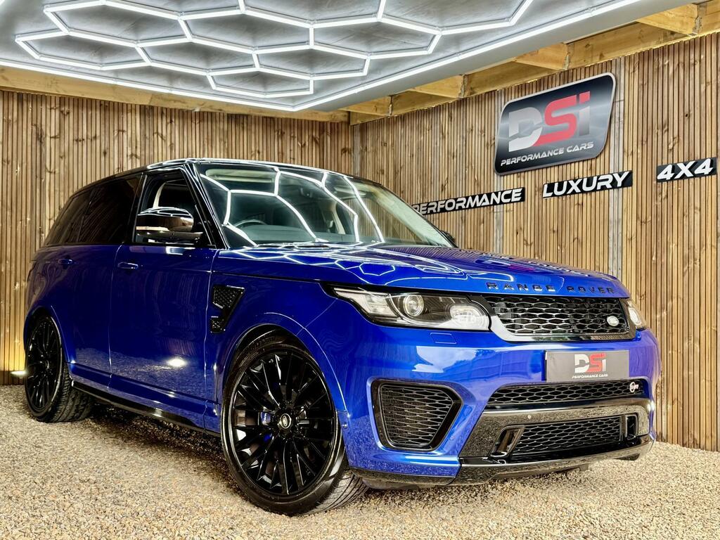 Land Rover Range Rover Sport 5.0 V8 Svr 4Wd Euro 6 Ss SW17MMP Blue