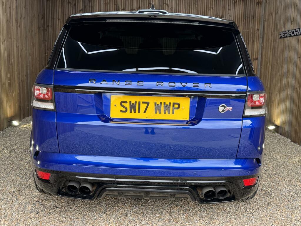 Land Rover Range Rover Sport 5.0 V8 Svr 4Wd Euro 6 Ss SW17MMP Blue #5