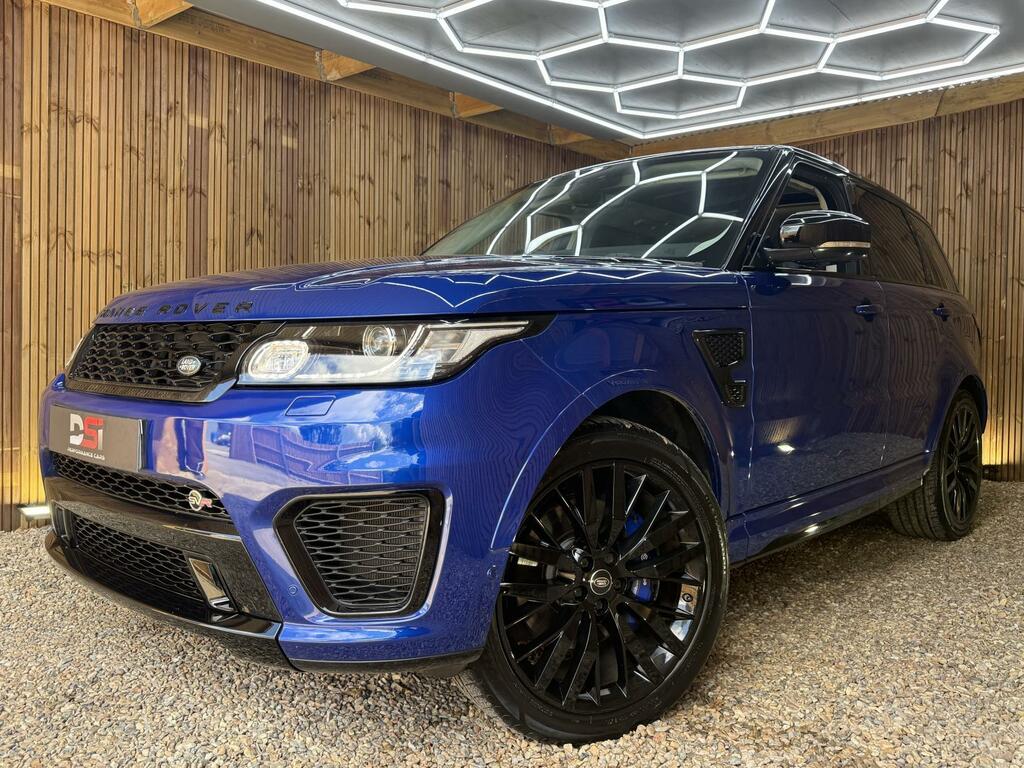 Land Rover Range Rover Sport Svr Blue #3
