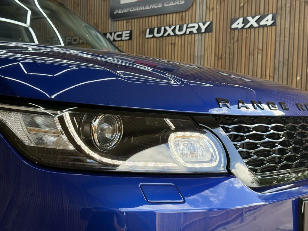 Land Rover Range Rover Sport Svr Blue #5