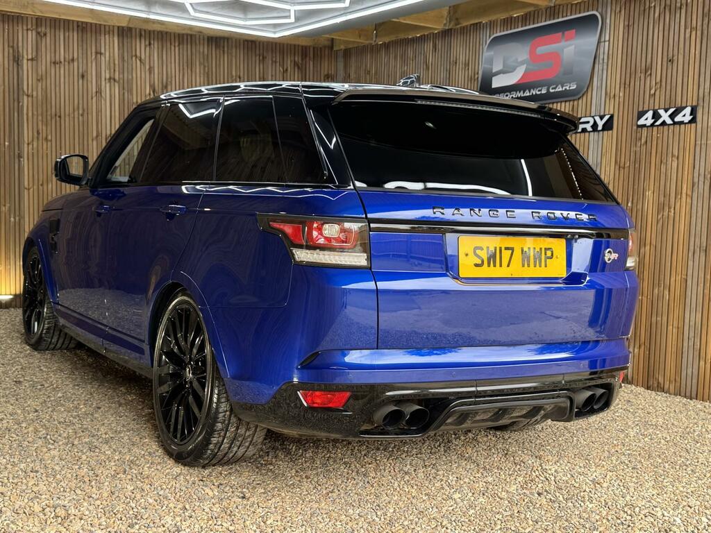 Land Rover Range Rover Sport 5.0 V8 Svr 4Wd Euro 6 Ss SW17MMP Blue #4