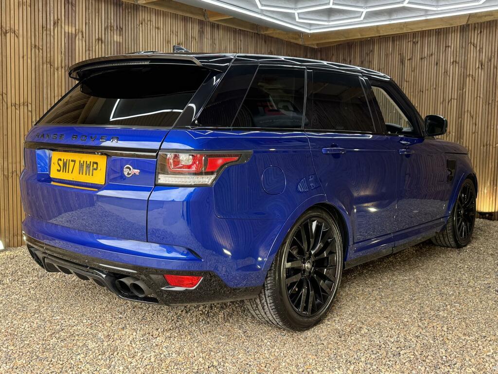 Land Rover Range Rover Sport 5.0 V8 Svr 4Wd Euro 6 Ss SW17MMP Blue #6