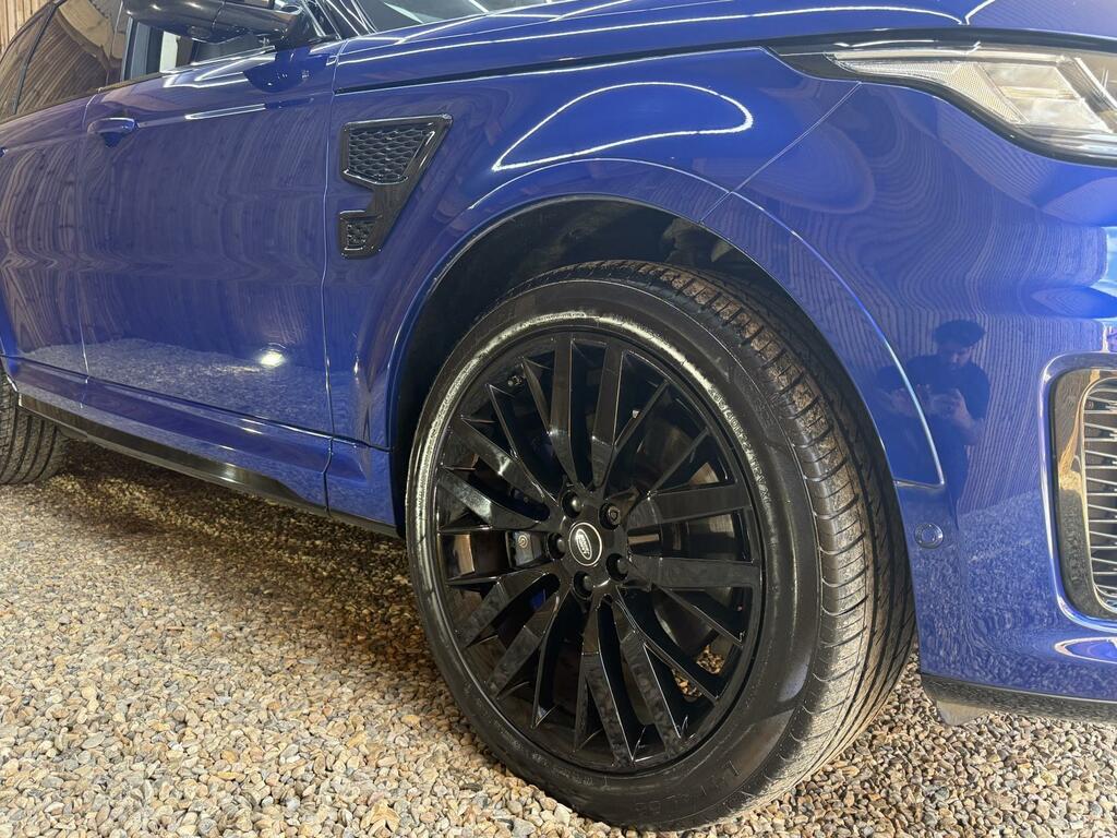 Land Rover Range Rover Sport Svr Blue #4
