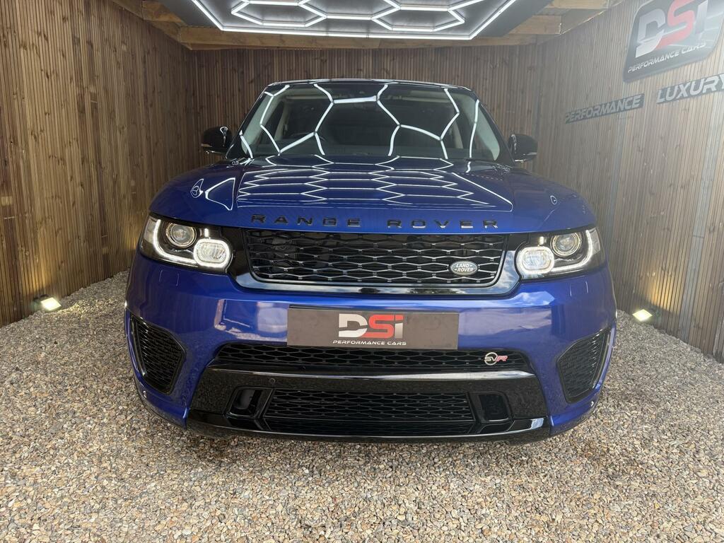 Land Rover Range Rover Sport Svr Blue #2