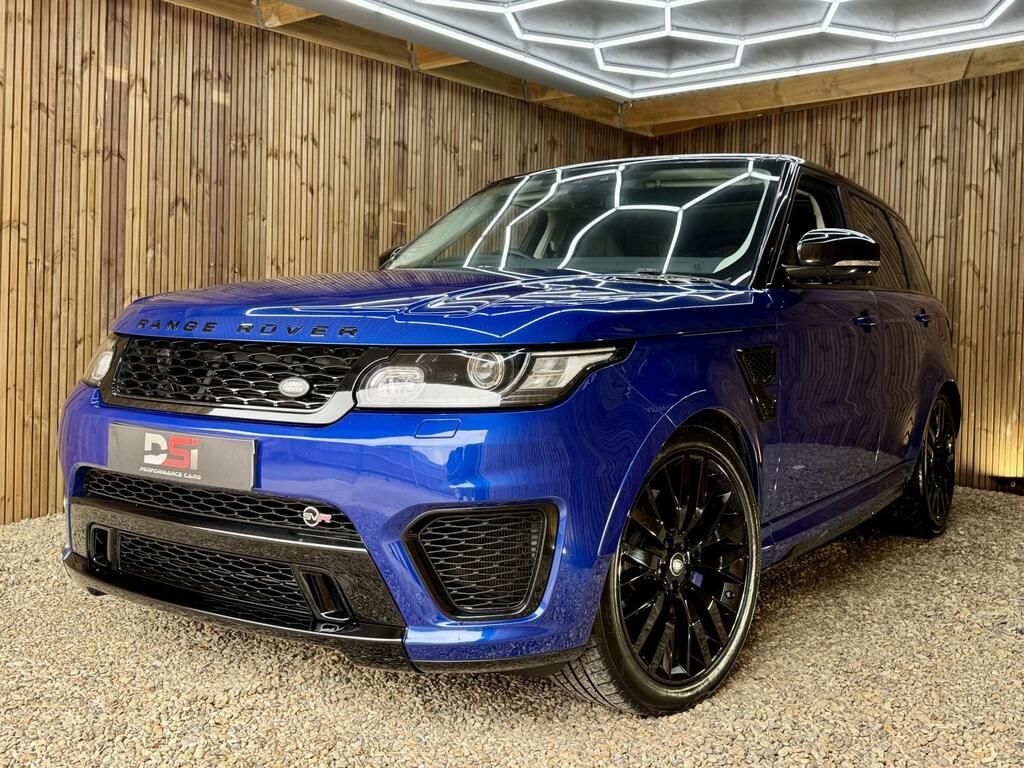 Land Rover Range Rover Sport 5.0 V8 Svr 4Wd Euro 6 Ss SW17MMP Blue #3
