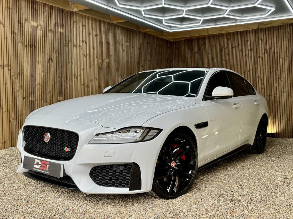 Jaguar XF S White #3