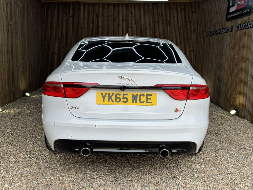 Jaguar XF S White #5