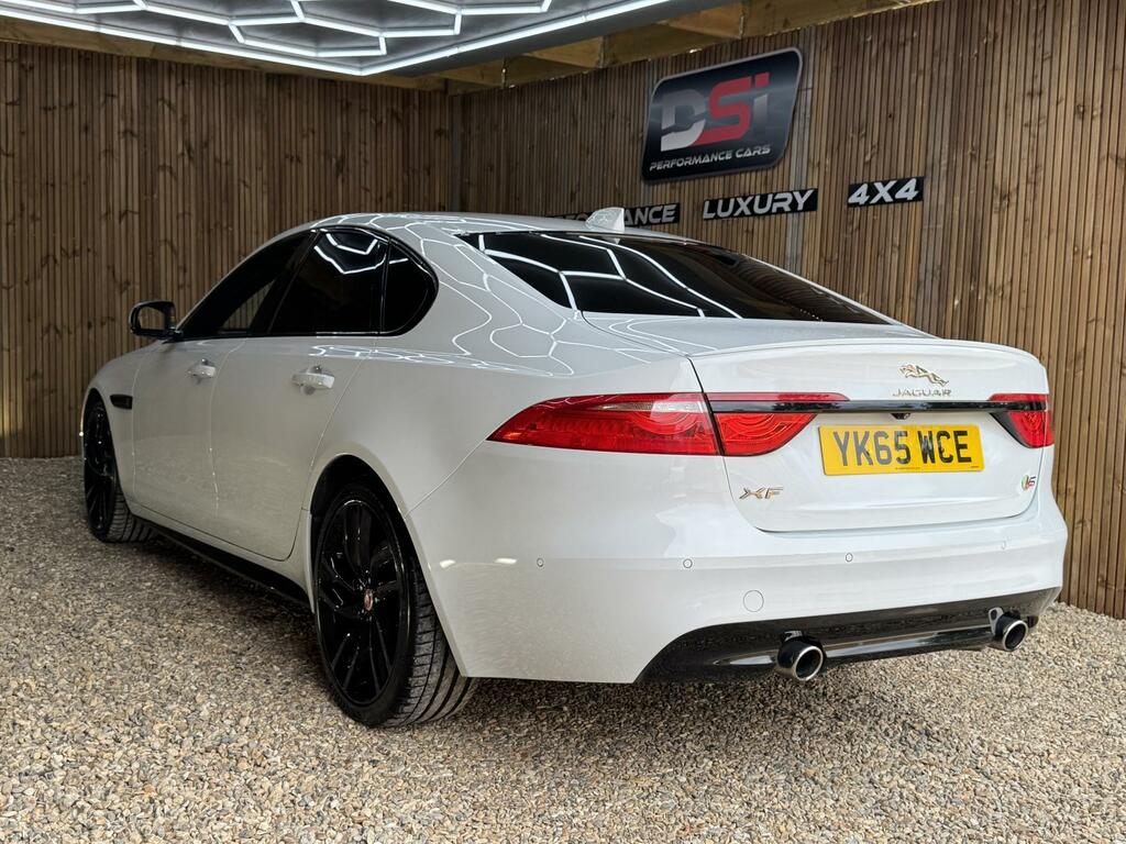 Jaguar XF S White #4
